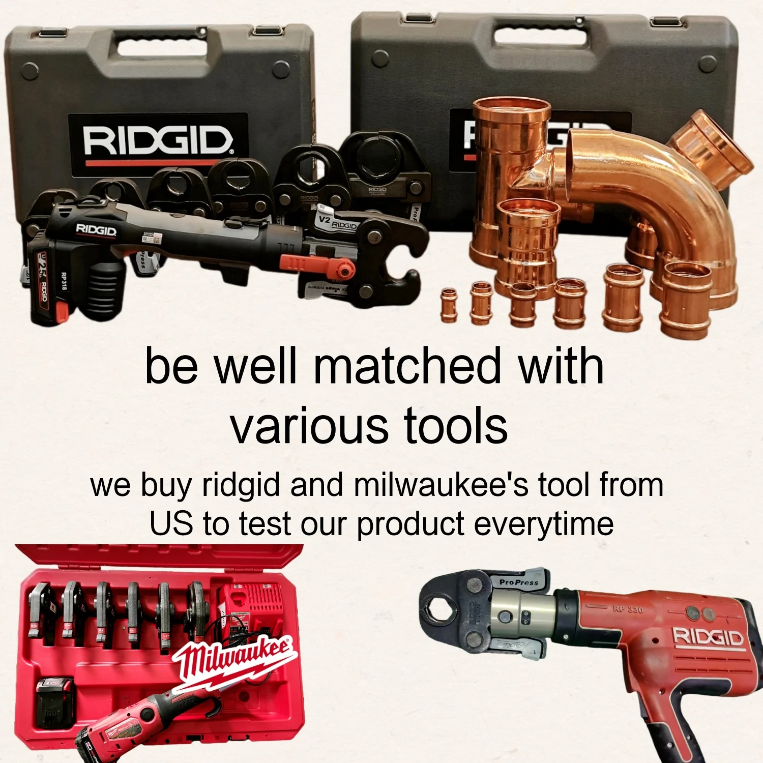 Free Ship90 Degree Sr Elbow Copper V Type Propress Fitting Match