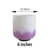 6 inches with bag