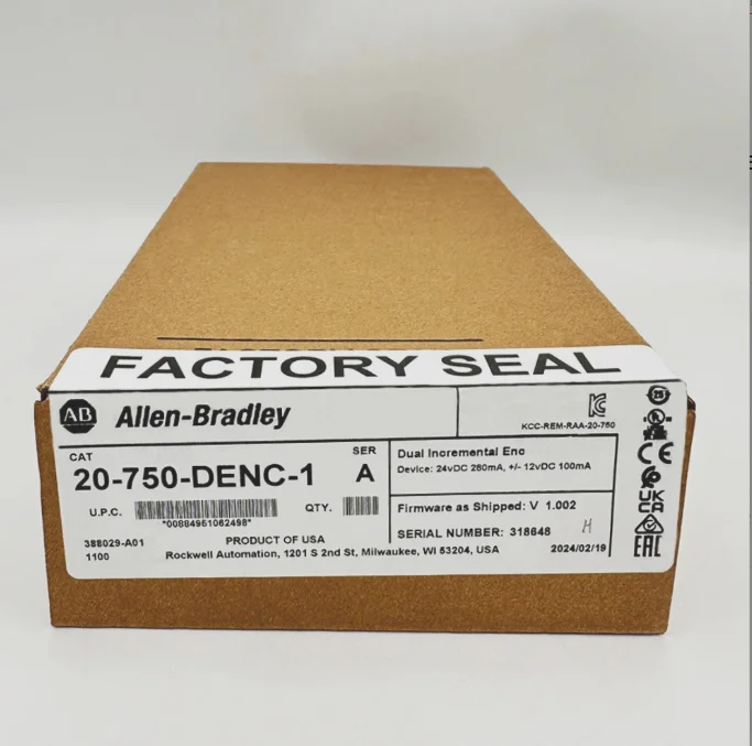 20-750-DENC-1 Dual Encoder Rockwell AllenBradley Brand New in Stock 20750DENC1