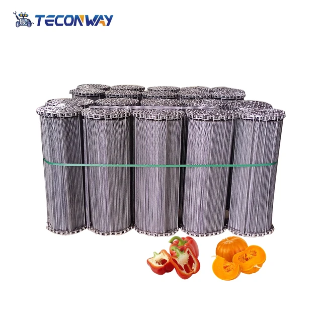 Manufacturer Customized Stainless Steel Low-price Mesh Belt for Automatic Food Mesh Belt Conveyor