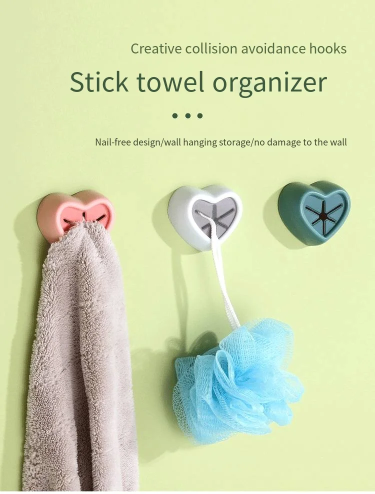 Kitchen rag stopper Dish washing cloth stopper perforation-free Creative towel shelving plug hook clip rag storage rack factory