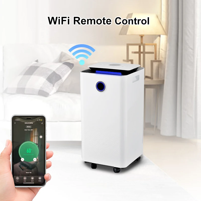 Fuda 20l Portable Air Dehumidifier Tuya App Wifi Control Smart