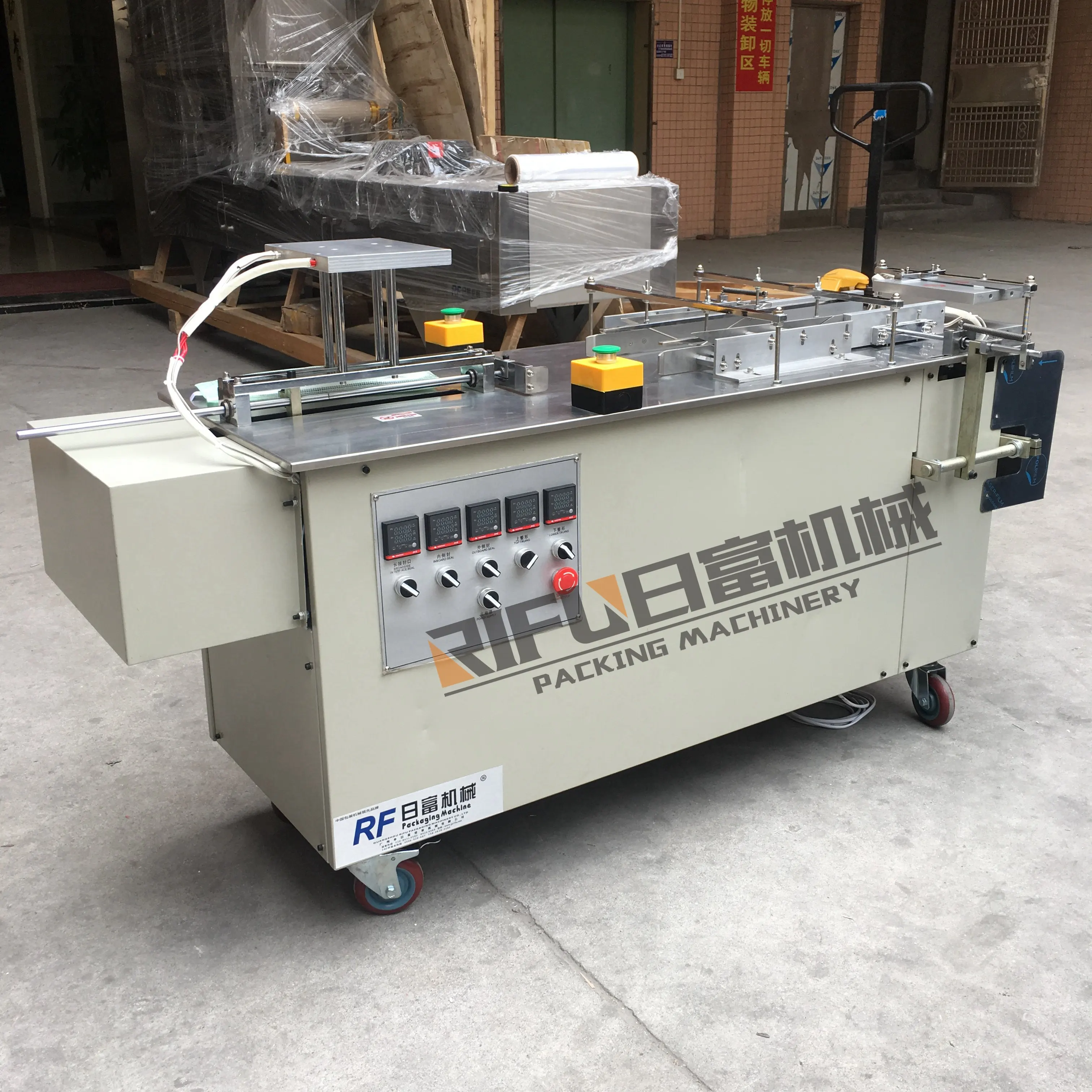 Semi-automatic Manual Small Cellophane/candy/cigarette Wrapping Machine