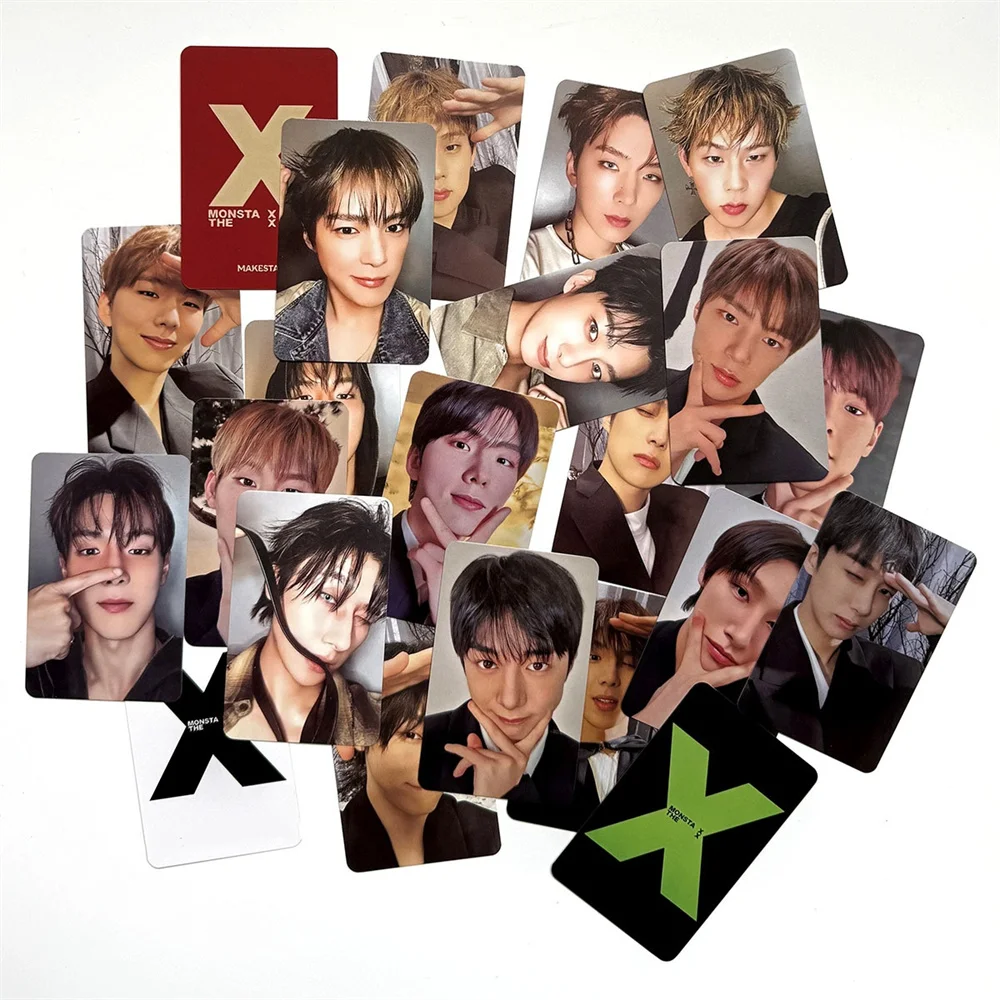 6Pcs/Set Kpop MONSTA X the X New Album Selfie LOMO Card Shownu
