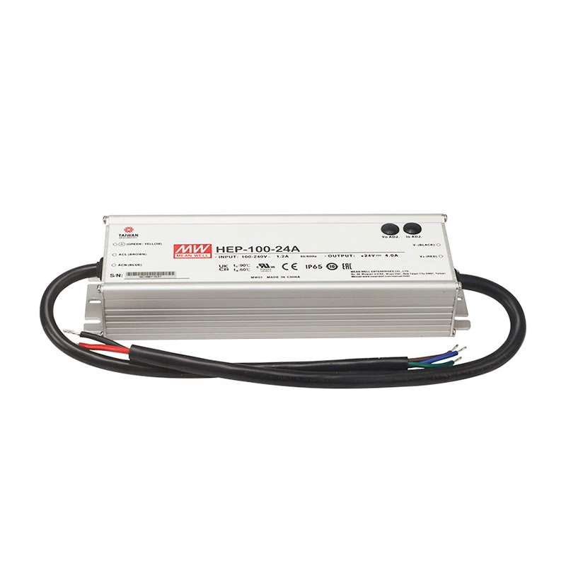 Source Mean Well HEP-240-24A 240W 24V AC DC IP65 Industrial