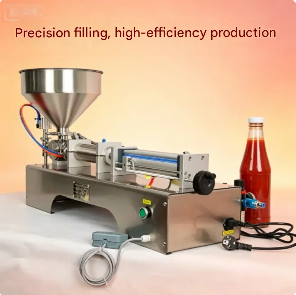 TEBAK Thickening Filling Machine - Cream Tomato Juice Small Desktop Automatic Filling Machine