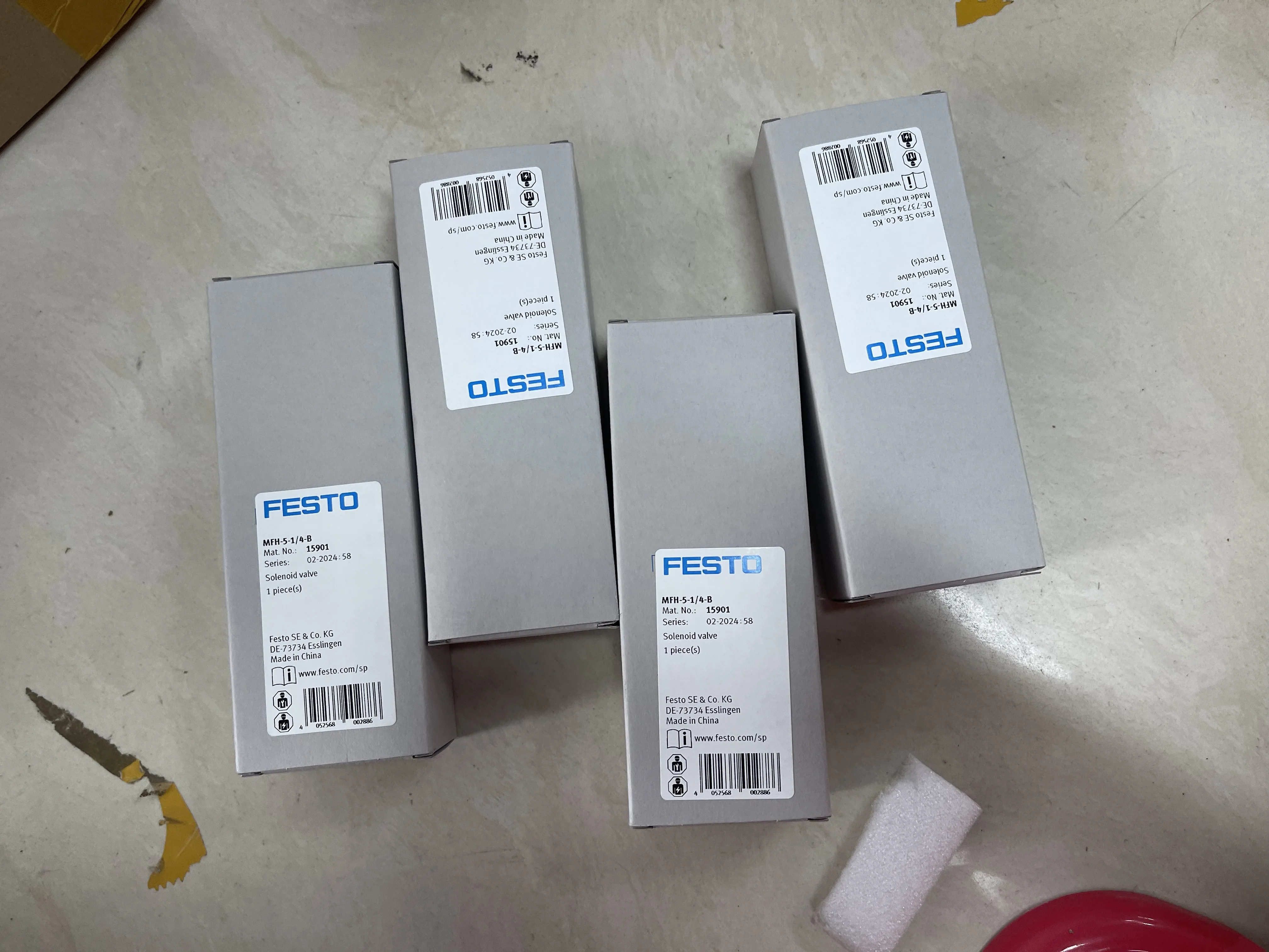 Festo Solenoid Valve MFH-5-1/4-B 15901 