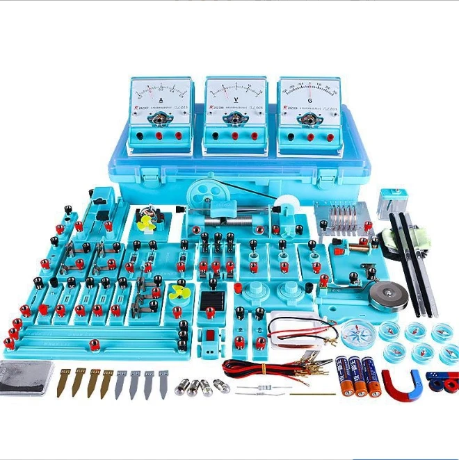 Electrical Experiment Set Electrical Experiment Box School Physics Electromagnetism Equipment Physics Experiments Kit