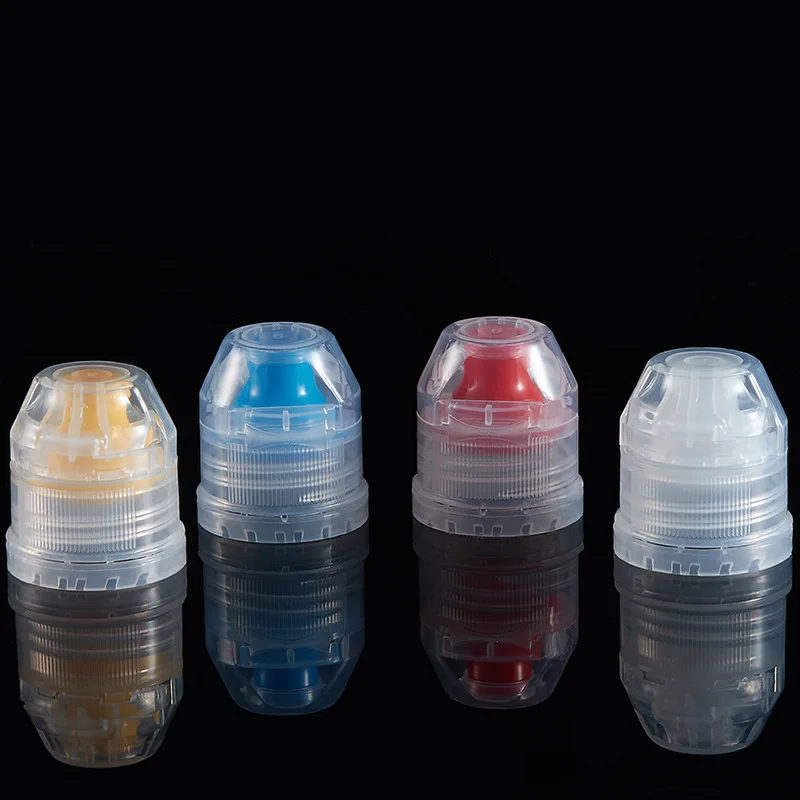 28mm 38mm Tamper Evident Plastic Sport Water Juice Flip Open Top Cap