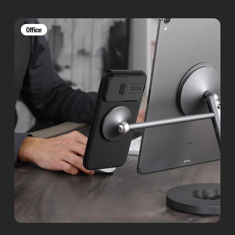Nillkin CamShield Pro Magnetic Case for Iphone 16 | Nillkin Camshield for iPhone 16 - 16 Pro Max | Nillkin CamShield Pro Magnetic Case for Iphone 16 | Nillkin