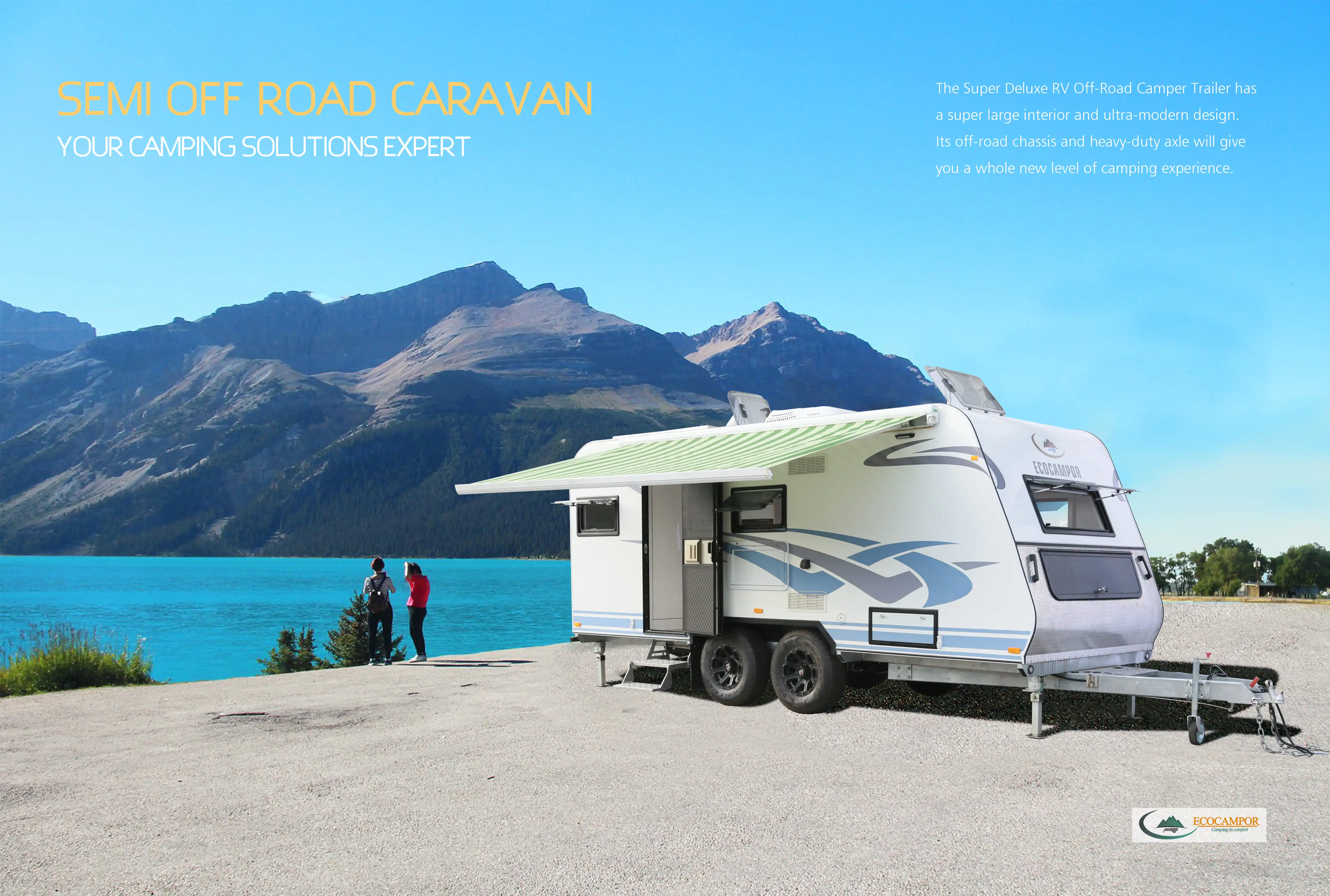 ECOCAMPOR off Road Camper - Durable & Versatile Travel Trailer