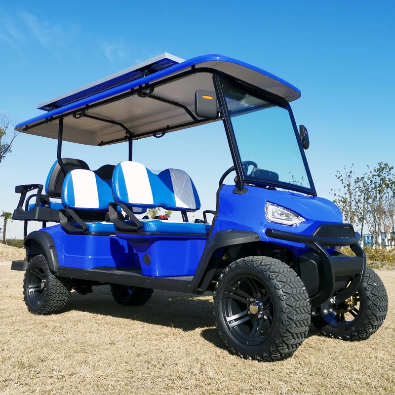 Lsvカスタム大人電気ゴルフカート6席72Vリチウム電池カスタマイズ可能