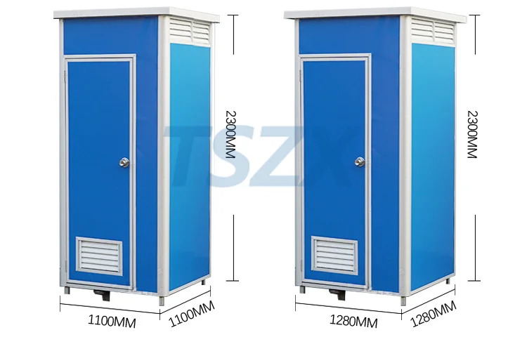Mobile Public Prefab Toilets Outdoor EPS Portable Wc Toilet Luxury Bathroom Toilet Shower