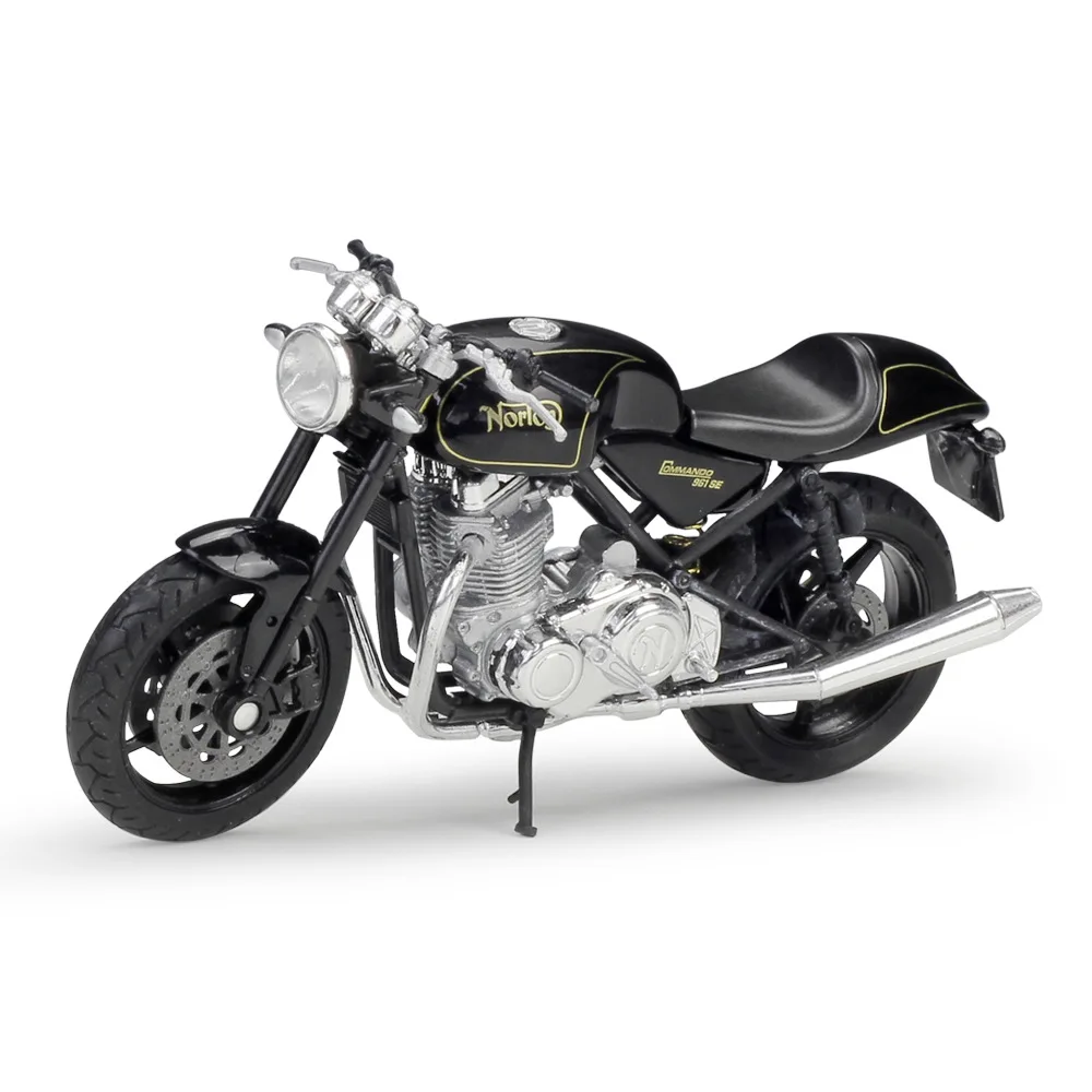 Welly 1/18 Diecast Toy Motorcycle Norton Commando 961 SE