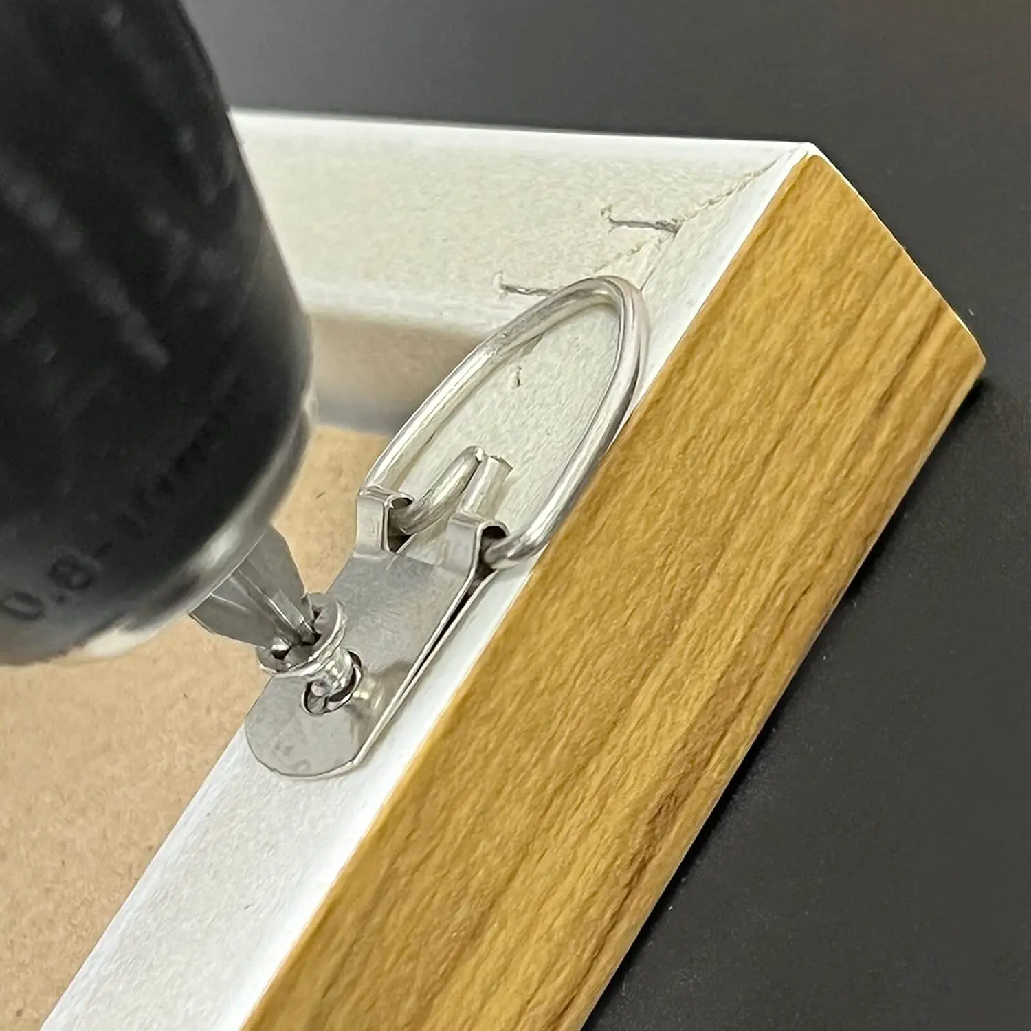 D-Ring Screws for Hanging Clock Paintings Artwork Frame Hook Photo Picture Hanger Hook