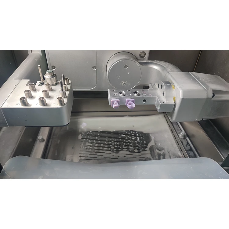Dental Milling Machine With 5axis Chairside Dental Glass Ceramic For ...