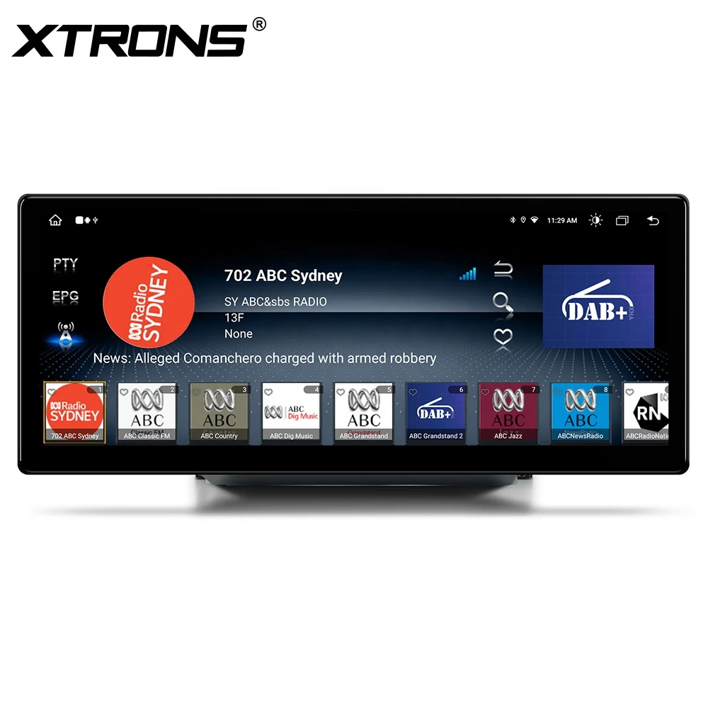 XTRONS 12.3 Inch Octa Core 4+64GB Global 4G LTE Android Car Stereo Multimedia Player with Fully-laminated Screen for Audi A1