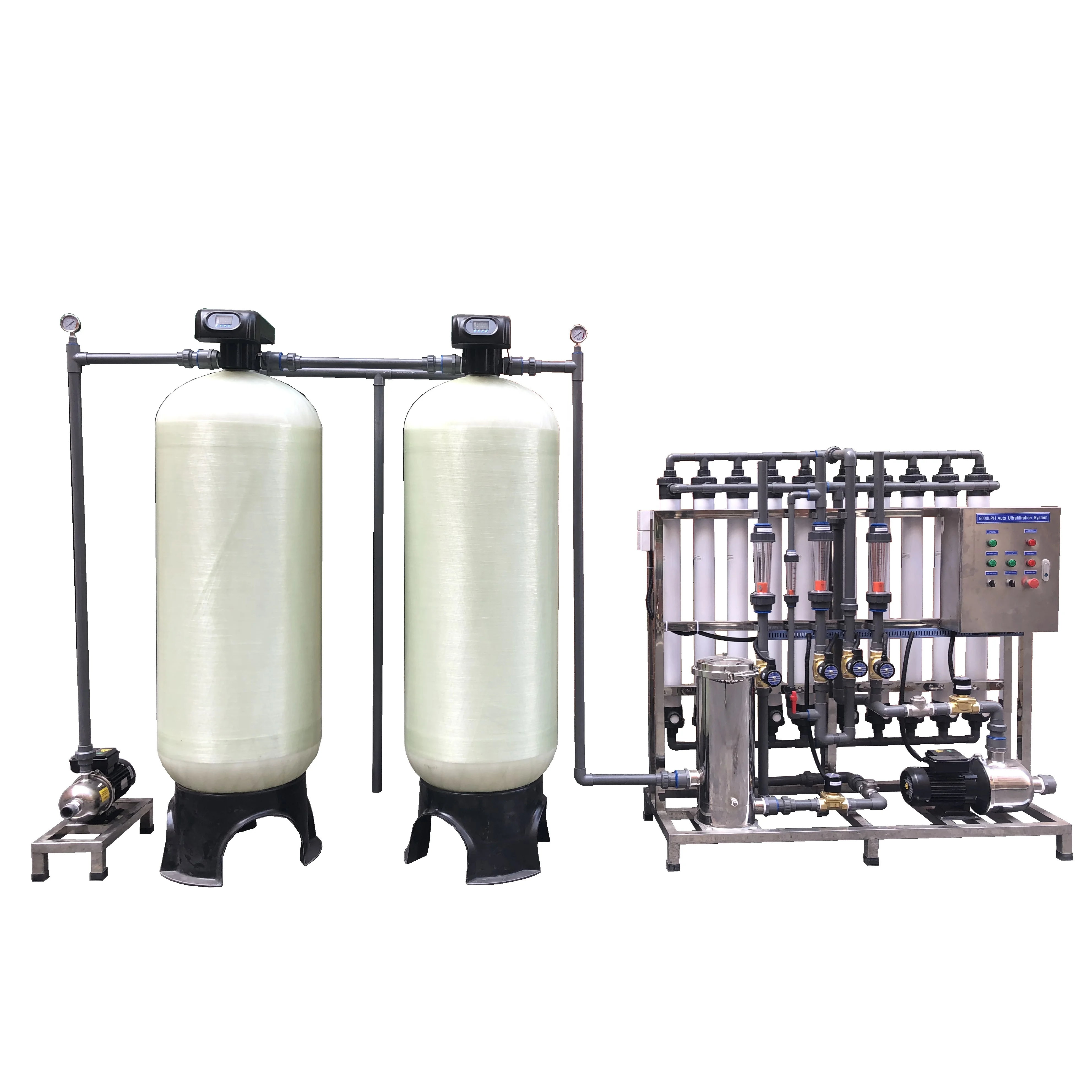 5000l/h Auto Backwash Pre-treatment Filter Uf System Ultra Filtration ...