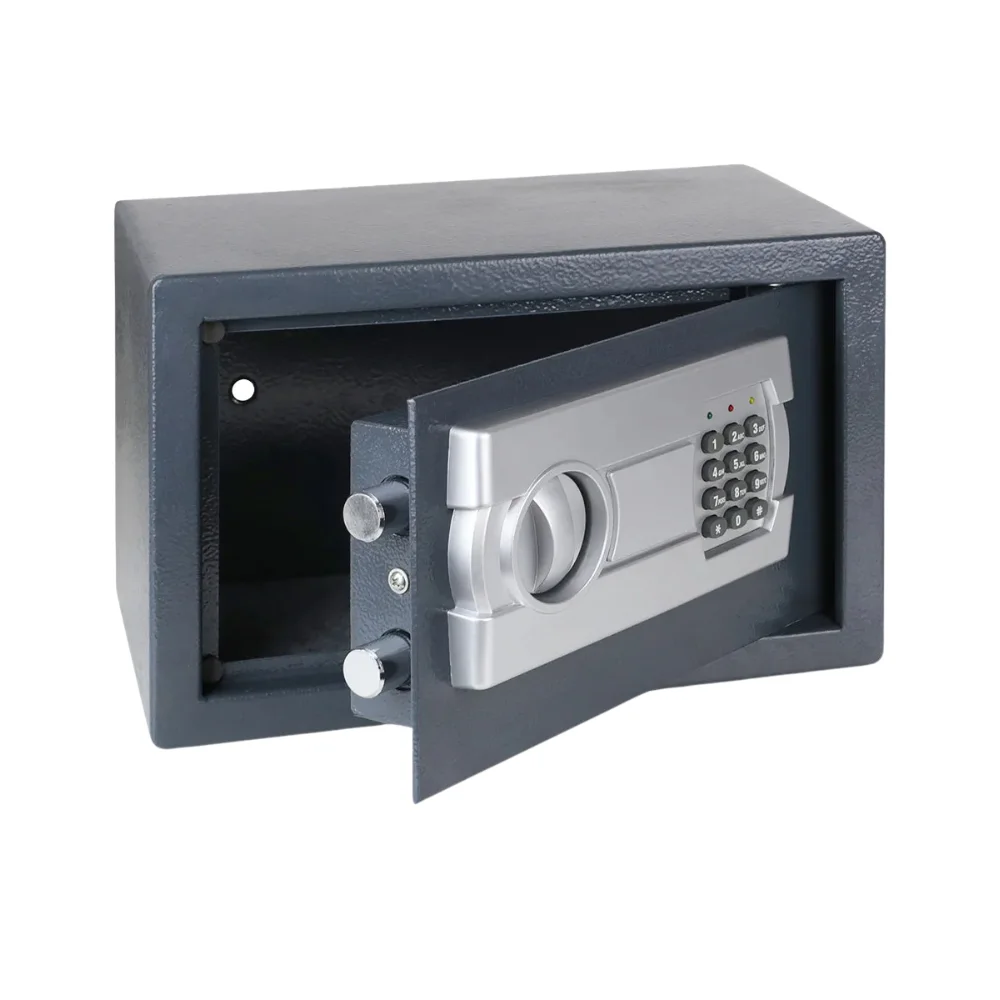 Популярная онлайн-продажа Сейф для хранения денег из нержавеющей стали с электронным замком и паролем