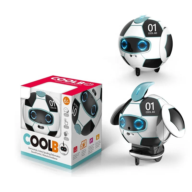 EPT Speech Recognition Version Sing Dance Cool Bo Soccer Ball Smart Best New Interactive Robot Toys for Kids Educational