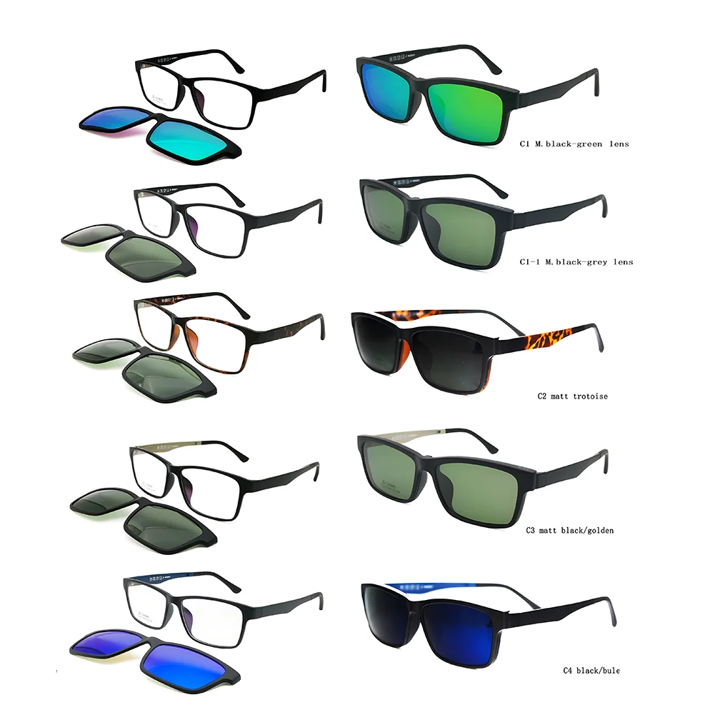 Occhiali Da Lettura 0-3.5 Montatura Rotonda TR Leggera - Lente Trasparente, Anti Riflesso, Protezione Luce Blu - Foto 2