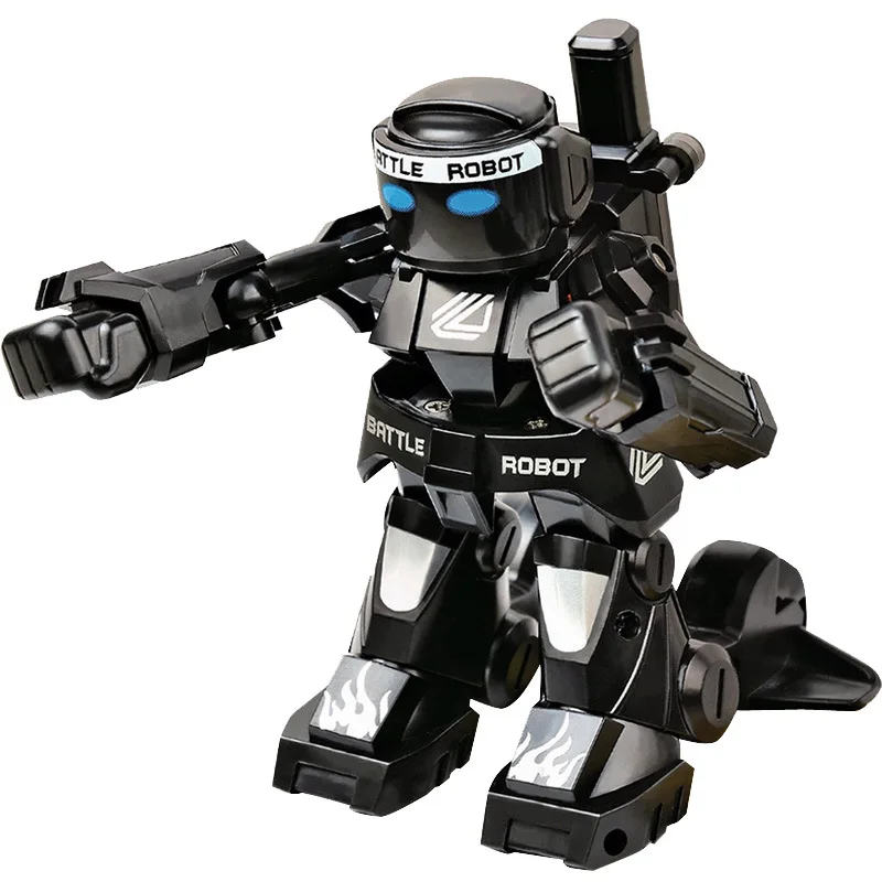 Remote Control Sensory Electric Fighting Robot Boy Battle Toy Interactive Two-Person Gravity Induction Made of Durable Plastic