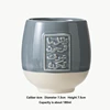 Taza de huevo gris (lograda)