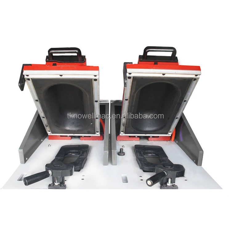 Shoe Making Machine Air Pressure Double Station Manual Type Sole Pressing Machine