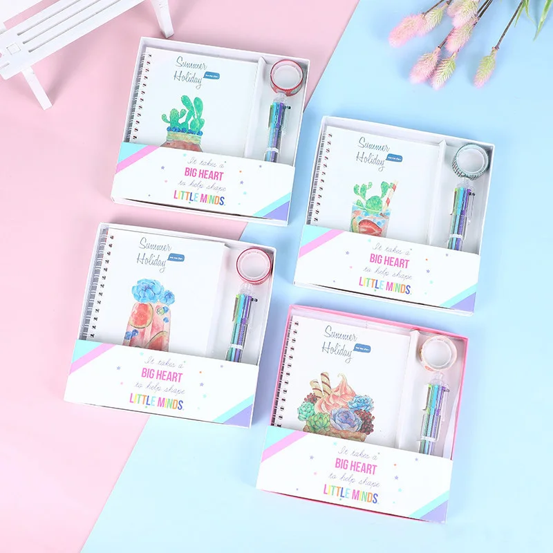 School Supplies Wholesale Stationery Set Journal Notebook And Pen