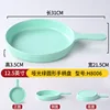 แผ่นรองมือจับทรงกลมสีเขียวด้าน ขนาด 12.5 นิ้ว รุ่น H8006