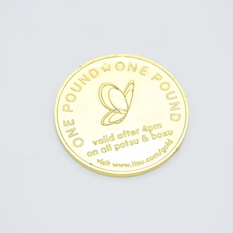 Logo Custom Color Printed Plastic Game Coins Tokens Plastic Trolly Coins
