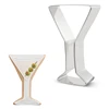 Emporte-pièce en verre Martini