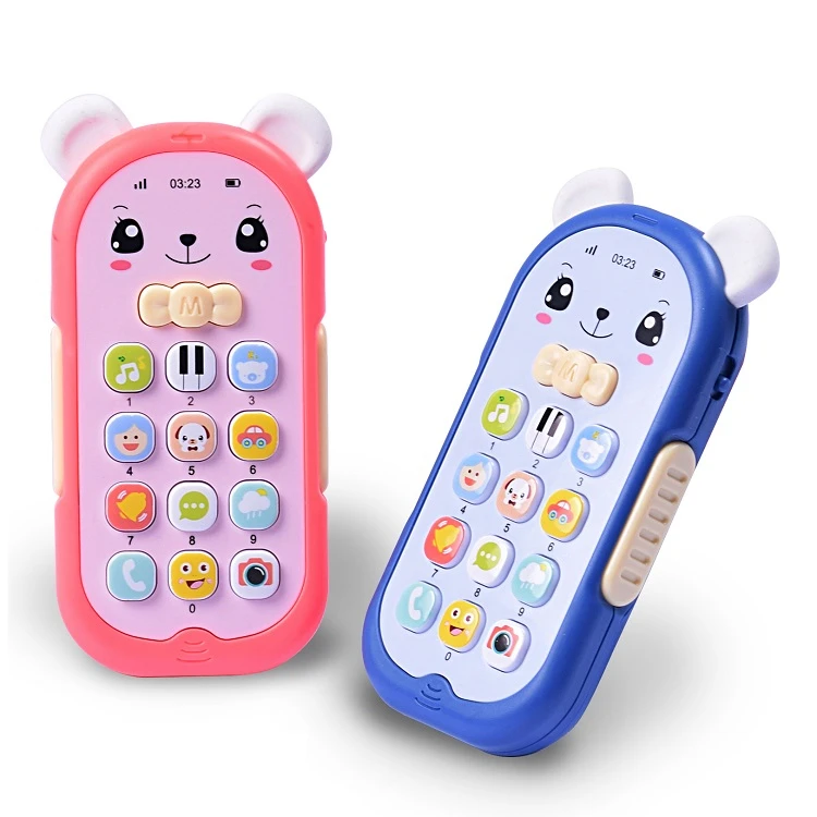 Для смартфона, игрушечный музыкальный разноцветными огоньками Мягкий прорезыватель для зубов помощь во сне образовательная музыкальная плюшевая игрушка для детской 6 видов цветов