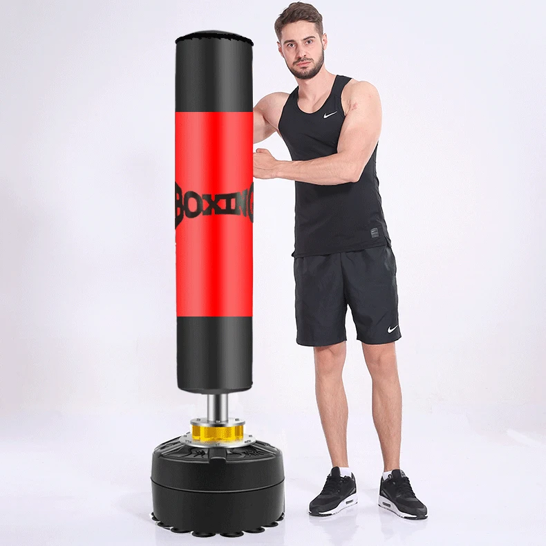 Inflatable Stand Boxing Punching Bag Boxing Column for Sale Aqua - Main Image