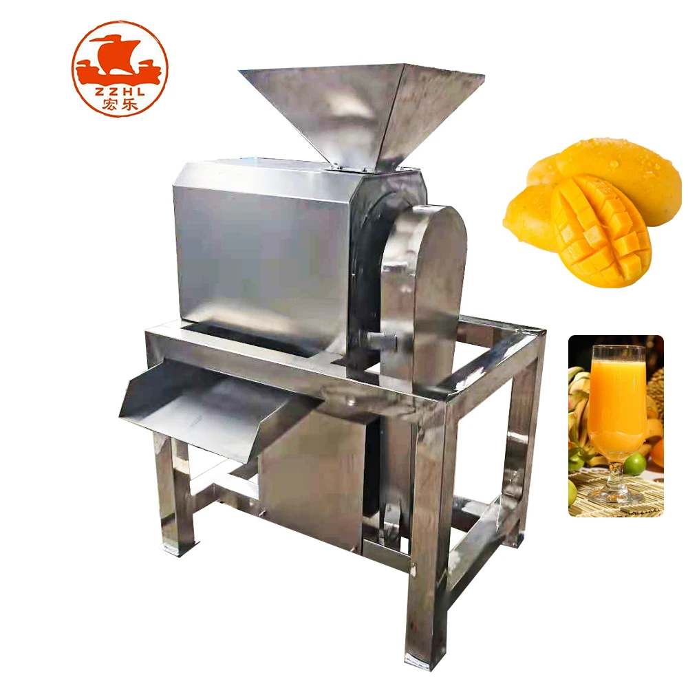 Mango Juice Extractor Peeling Machine Mango Seedless Juicer Pulp Extractor Machine for Mango Cherry