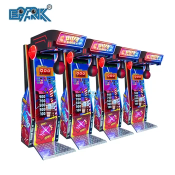 Coin Operated Game Street Amusement Park Electronic Hammer Boxing Machine Arcade Boxing Punch Machine Price For Sale