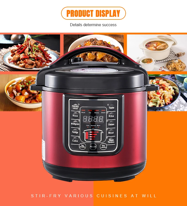 Electric Pressure Cooker 2022 New 5l Multifunction Pot Duo 7in1