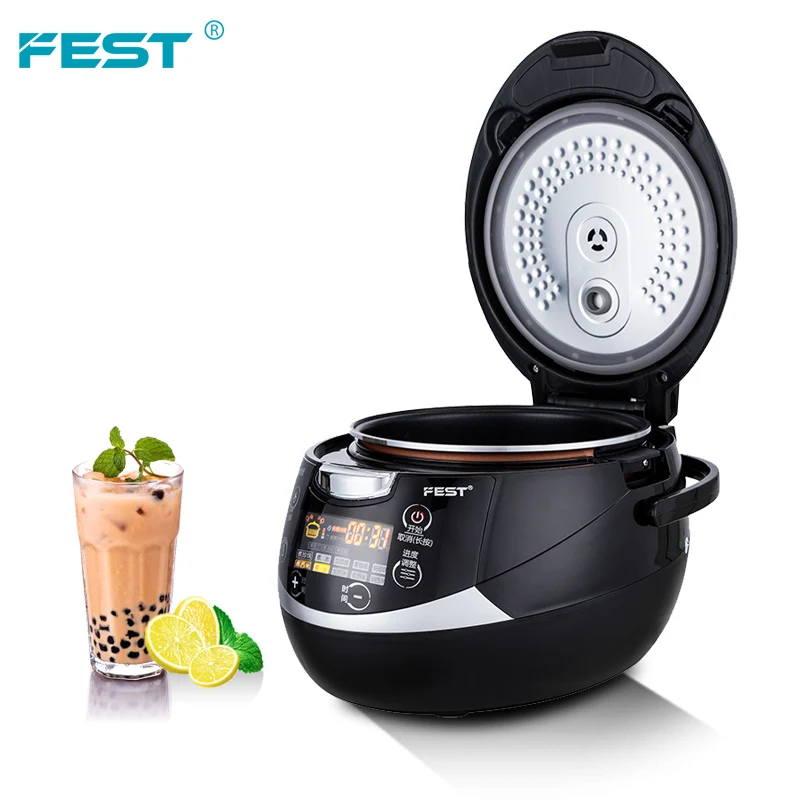 バブルティーショップ5lクッカースマートタピオカ炊飯器ゴンチャ用電気