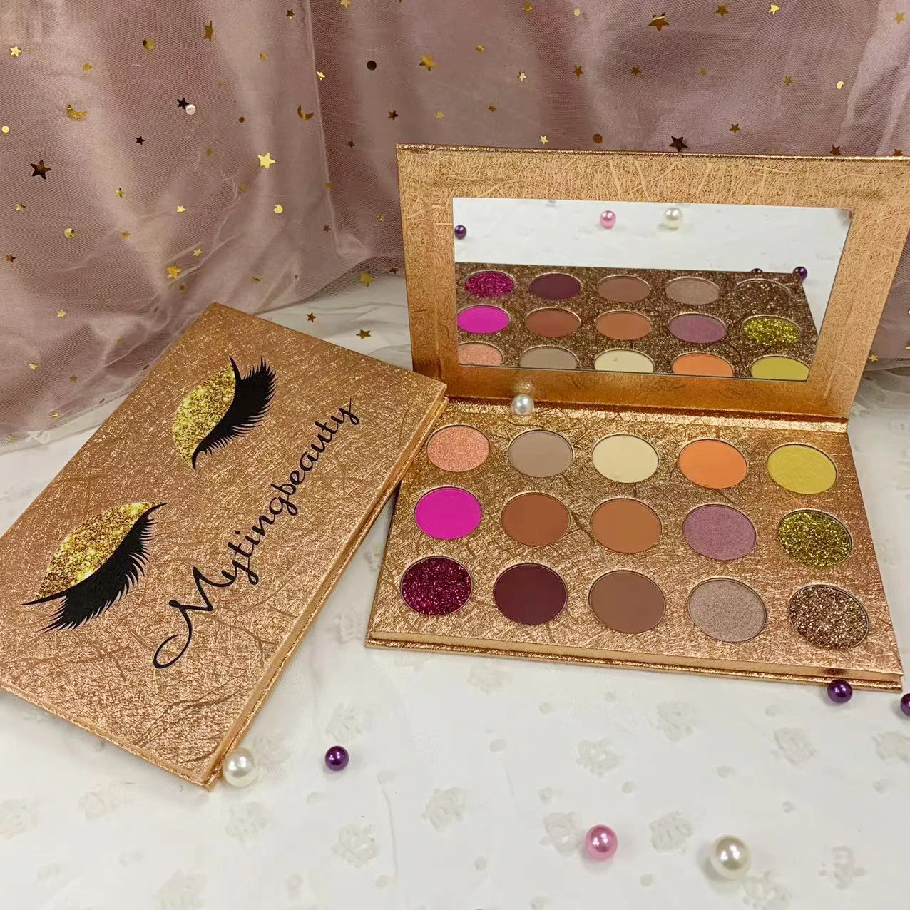 Mytingbeauty Custom Professional Matte Eyeshadow Makeup 15 Color Cheap