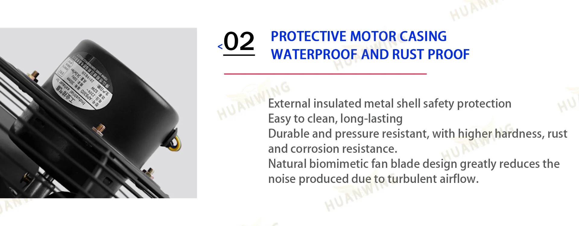 Industrial Agricultural Exhaust Fan, 10-24, 100-240V, Electric - detail 6