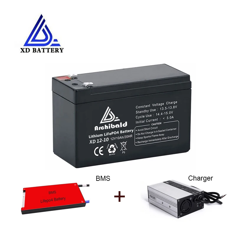 normal capacity sealed lipo lithium polym battery 12v 10ah for telecom