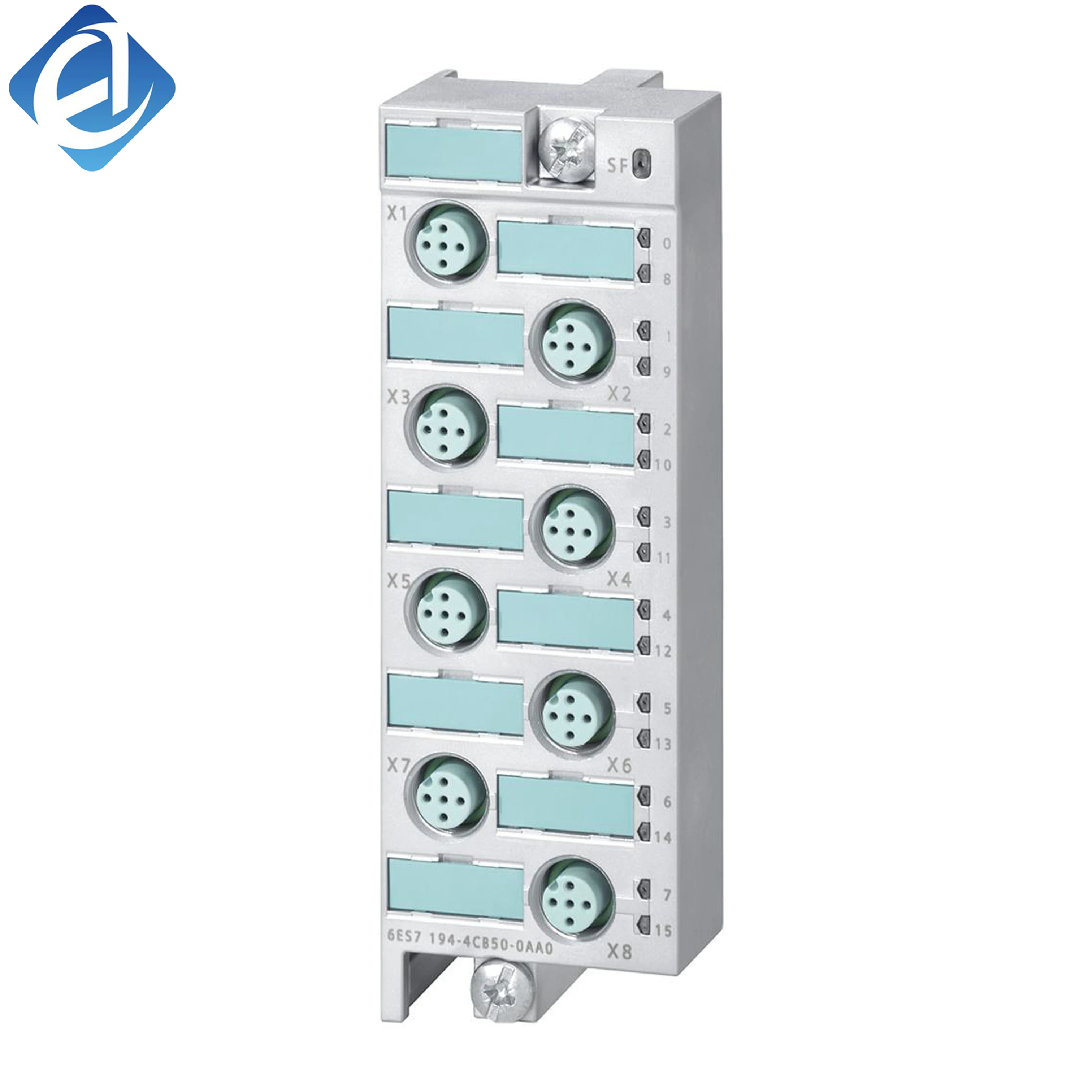 New Original 6ES7 194-4CB50-0AA0 6ES7194-4CB50-0AA0 connection module for Siemens SIMATIC ET 200PRO series, designed for secure and fast electrical connection of electronic modules with IP20 protection. Features stable wiring,