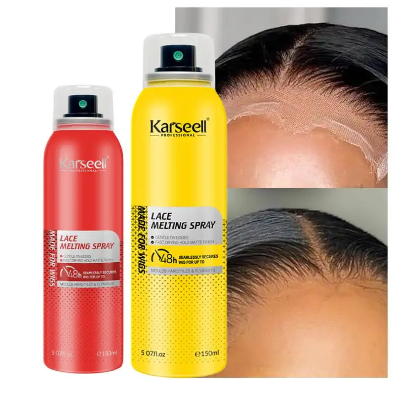 Lace Melting And Holding Spray Glueless Extreme Hold Lace Adhesive Wig