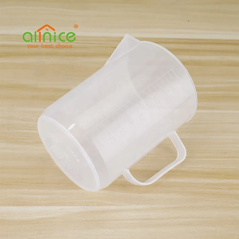 100ml 5000ml Plastic Kitchen Measuring Cup Transparent Plastic Measuring Beaker Cup