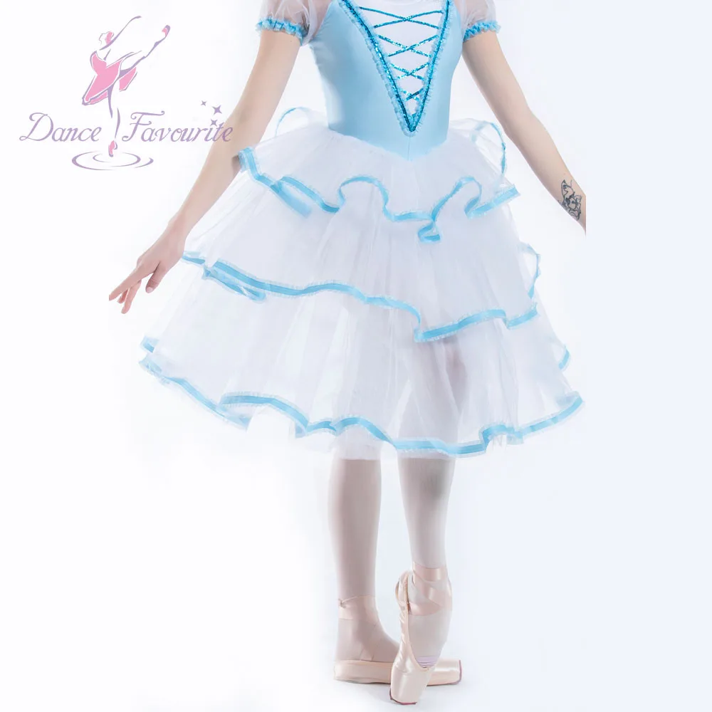 19338 Dance Favourite adult girls sky blue romantic length ballet dance  tutu leotard dress ballerina costume| Alibaba.com