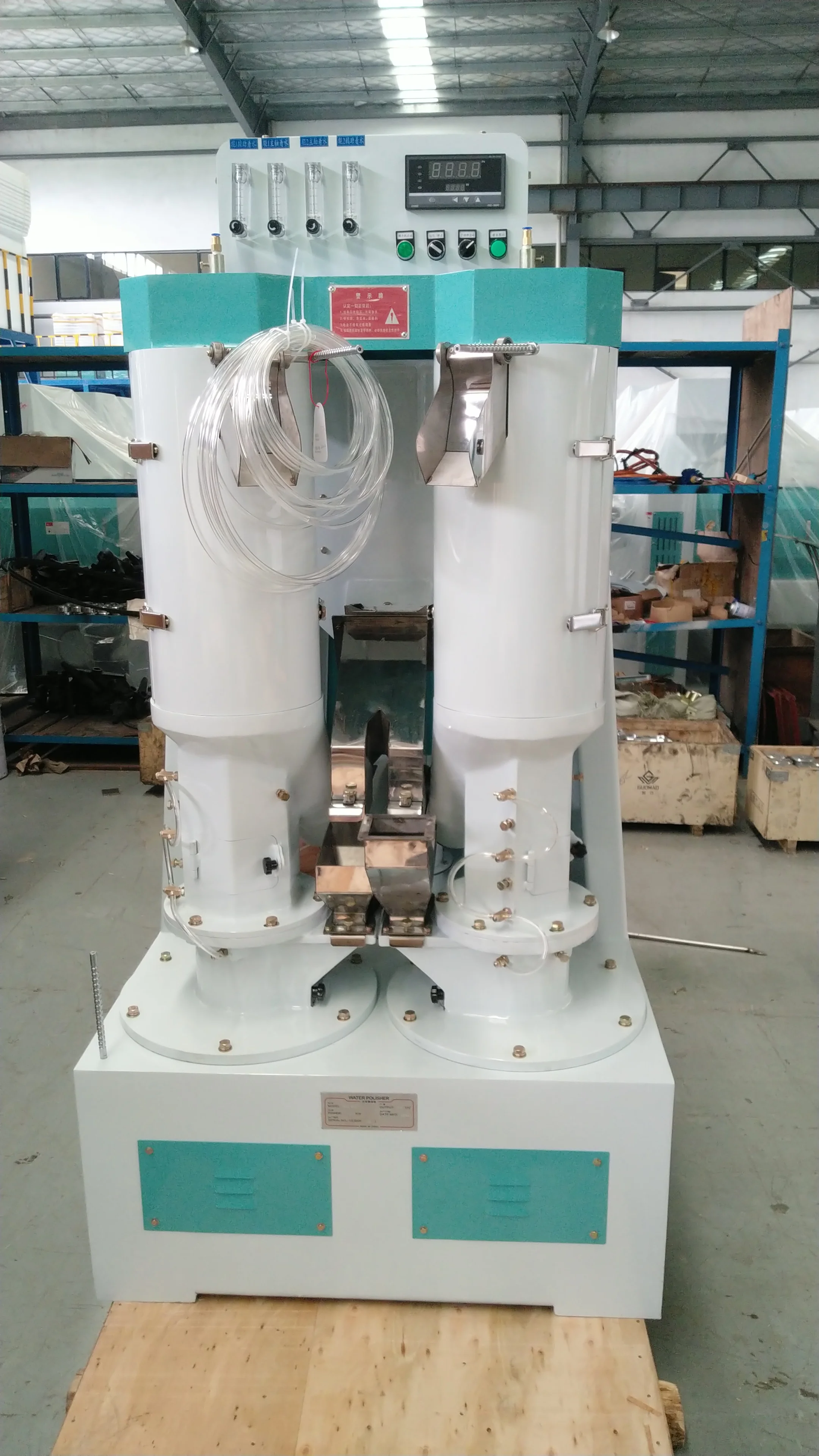 CLJ High Efficient Rice Whitener and Polisher MPGL16 Vertical Double Roller  Rice Water Polisher