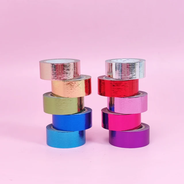 GF New Design Assorted Colors Washi Tape DIY Arts Crafts Journal Scrapbook Planner Decorative Masking Tape
