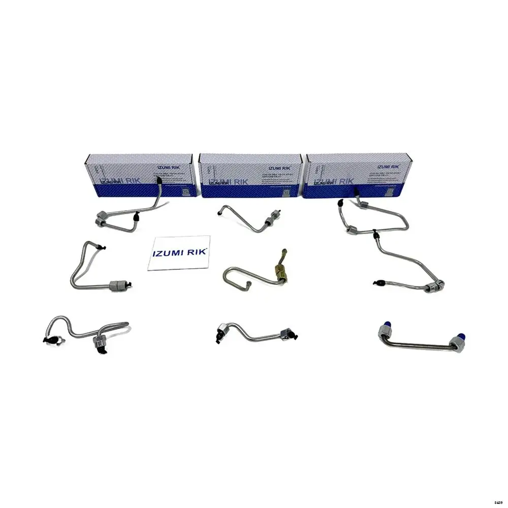 Engine Spare Parts IZUMI RIK 403D-07 High Pressure Fuel Pipe for Perkins