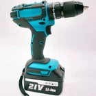 21V Battery 3 In 1 Brushless Electric Hammer Drill Electric Screwdriver 13mm 20+3 Torque Cordless Impact Drill Set