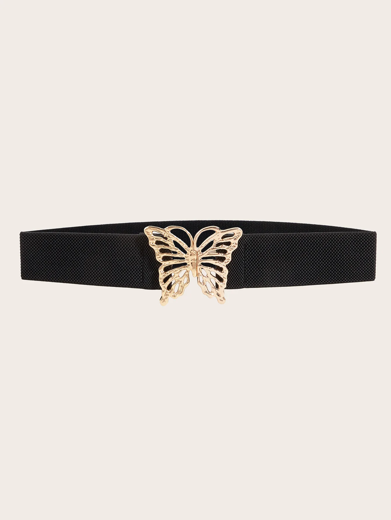 New Metal Butterfly Buckle Waist Belts - Adjustable & Stylish
